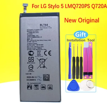 100% ÚJ, Eredeti BL-T44 Akkumulátor LG Stylo 5 LMQ720PS Q720A Telefon:+házhozszállítás