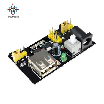 10db Intelligens Elektronika 10db MB102 MB-102 Solderless Breadboard Tápegység Modul 3.3 V 5V az Arduino Board Diy Starter Kit