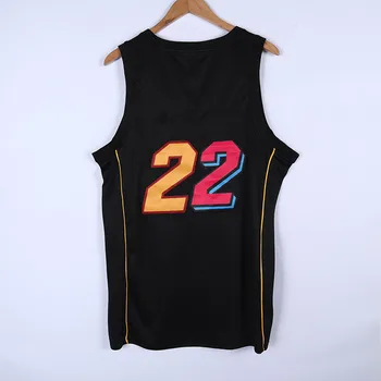 2022 Új Szezon Magas Minőségű Miami #3 #22 #14 #13 Férfi Kosárlabda Mez Póló Sport Viselnek Egyenruhát