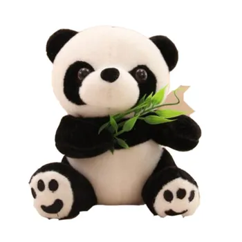 20CM Aranyos Rajzfilm Panda Bambusz Baba, Plüss Játékok, Baba, Csecsemő, Puha Plüss Állat kulcstartó Plüss Baba Játékok Gyerekeknek Ajándék Játék