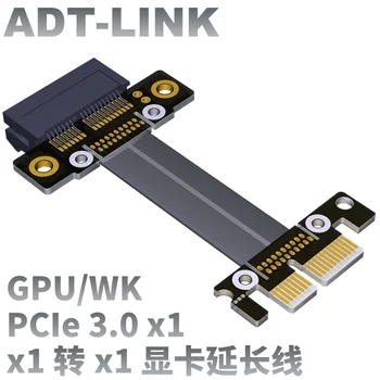 A PCI Express x1, Hogy PCIe x1 Kelő Kártya BTC Bányászati GPU Adapter SATA tápkábel 8Gbps Teljes Sebességgel Aranyozott A Bitcoin-Bányász
