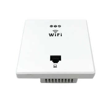 ANDDEAR Fehér Vezeték nélküli WiFi a Fal AP Magas Minőségű Szobákban Wi-Fi Fedél Mini Wall-mount AP Router Access Point