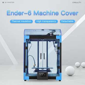 CREALITY 3D Impresora Gép Felső Fedelet Hatékony Védelem Automatikus Hőmérséklet-Mérési Kijelző Ender-6 3D Nyomtató