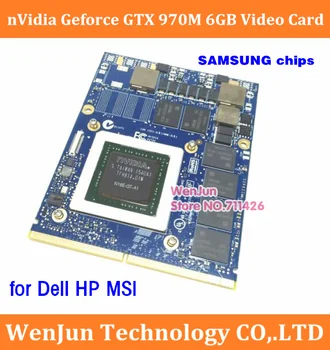 Dell Alienware HP MSI Hüvelykes Laptop nVidia GeForce GTX970M GTX 970M MXM 6 GB GDDR5 Grafikus Kártya videokártya testület N16E-GT-A1