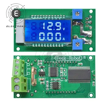 Digitális Voltmérő Árammérő Testület 10A DC 5-24V Teljesítmény-Mérő Modul Aktuális Amper Volt Wattmeter Teszter Monitor LCD Kijelző