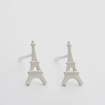 Divat Megakadályozzák Allergia Eiffel-torony Fülbevaló Női Fél, Fülbevaló, Ékszer, Kiegészítők Brincos pendientes eh977