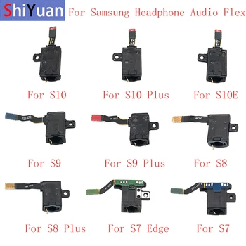 Fülhallgató Fejhallgató-Audio Jack Flex Kábel Samsung S10 S10Plus S10E S9 S9Plus S8 S8Plus S7 Szélén S7 Javítás Alkatrész