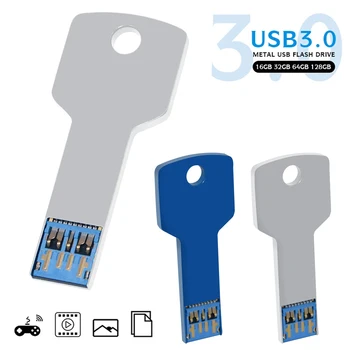 Igazi kapacitás Glide USB 3.0 pendrive 16GB 32GB 64GB 128 GB pen drive flash Behúzható Pendrive Tárolási Lemezt A Számítógép-ajándék