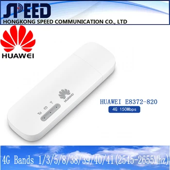 Kártyafüggetlen Huawei E8372h-820 e8372 Lesz LTE Univerzális USB MODEM 4G WIFI Mobile 4g Támogatás 16 Wifi Felhasználók