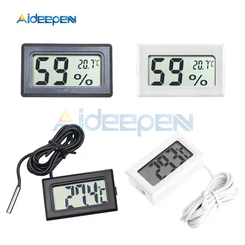 Mini Digitális LCD Beltéri Kényelmes Hőmérséklet-Érzékelő Páratartalom Mérő Hőmérő Páratartalom Mérő 50~110 Fok
