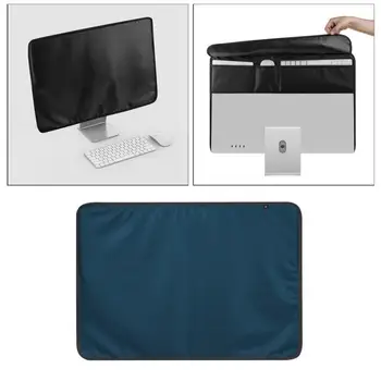 Műanyag+PU Bőr Ruhával le Az Apple Imac 24 Cm Asztali Számítógép Por Takarja Monitor Számítógép Védelmének Ügyét