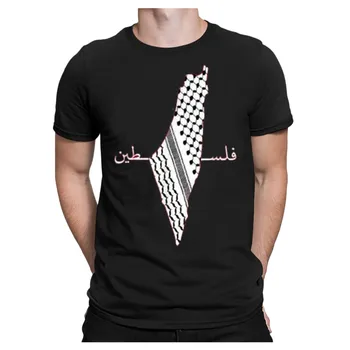 Palesztin Zászló 3d Nyomtatás pólóra Nyomtatott Streetwear a Férfiak a Nők a Divat O-nyakú, Rövid Ujjú Póló Unisex Pulóver Pólók Felsők
