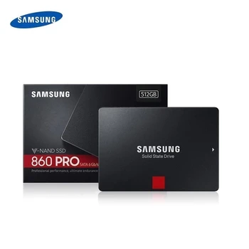SAMSUNG SSD 860 PRO 256 512 GB 1 tb-os, 2,5 Hüvelykes SATA III Belső szilárdtestalapú Meghajtó MLC SSD Merevlemez LAPTOP NOTEBOOK