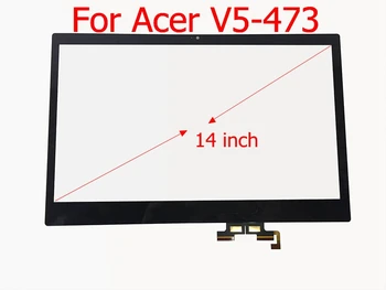 STARDE Csere Érintse meg Az Acer V5-473 érintőképernyő Üveg Érzékelő csak Digitalizáló 14