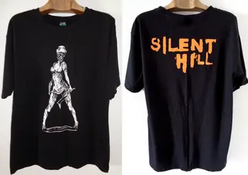 T-shirt Silent Hill Nővér PS1 Retro Játék Playstation - 100% Pamut - Minden Méretben