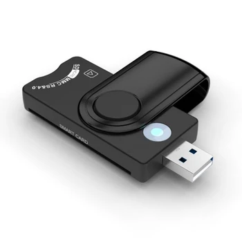 USB-CAC, Smart Kártya Olvasó Micro-SD/TF Memória ID Bank EMV2 Elektronikus Állampolgár SIM-Biztonsági Másolat Csatlakozó Adapter,CR310