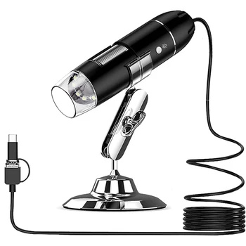 USB Digitális Mikroszkóp 1000 Nagyítású Mikroszkóp Kamera Kompatibilis az Ablak 7/8/10 ,Kézi, USB Mikroszkóp