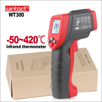 Wintact Digitális Hőmérő Lézeres Hőmérő Szenzorok Digitális Hőmérséklet Mérő Infravörös Hőmérő Lézer WT300 WT550
