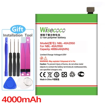 Wisecoco NBL-40A2950 Akkumulátor TP-link Neffos C9s TP7061C TP7061A Mobiltelefon Raktáron Magas Minőségű +nyomon Követési számot